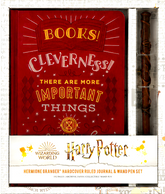 Harry Potter: Hermione Granger Hardcover Ruled Journal And Wand Pen Set